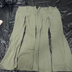 Olive Green Women's Pants